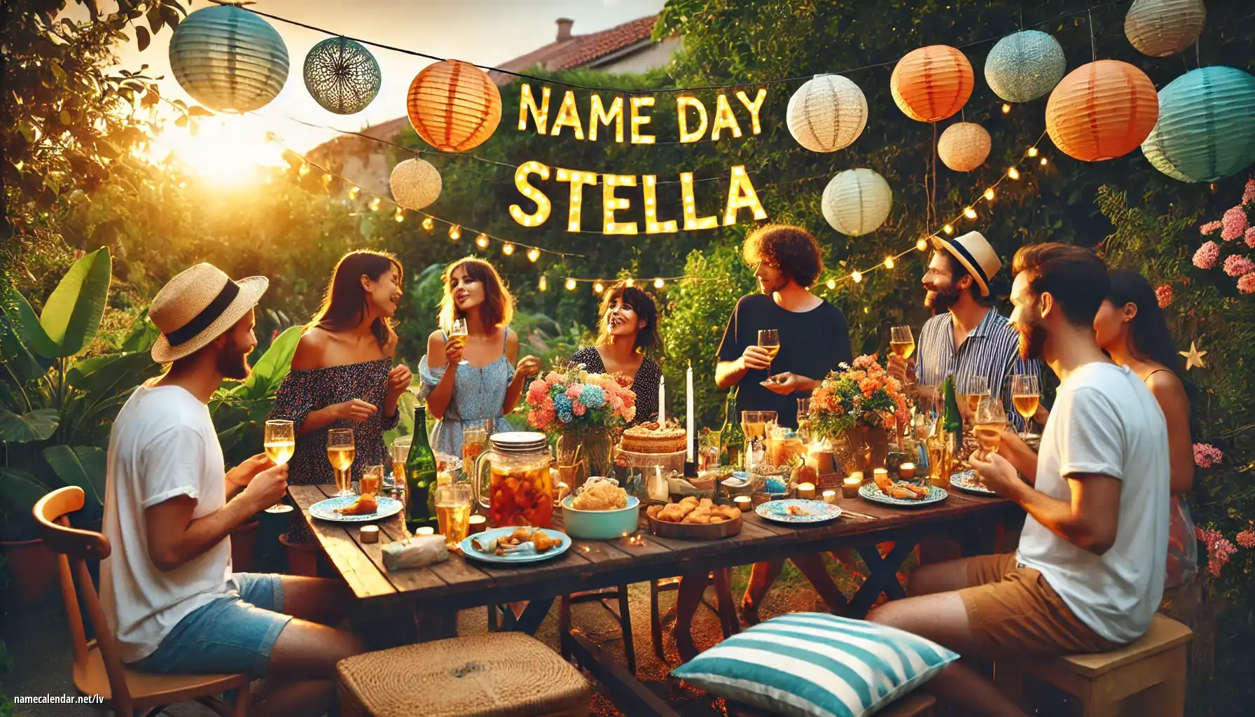 Vārda dienas un vārda svinēšana - Stella