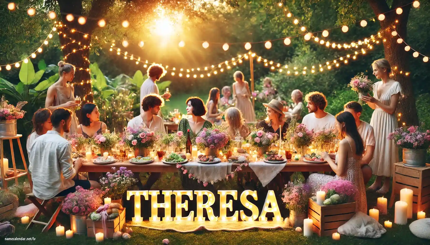 Vārda dienas un vārda svinēšana - Theresa