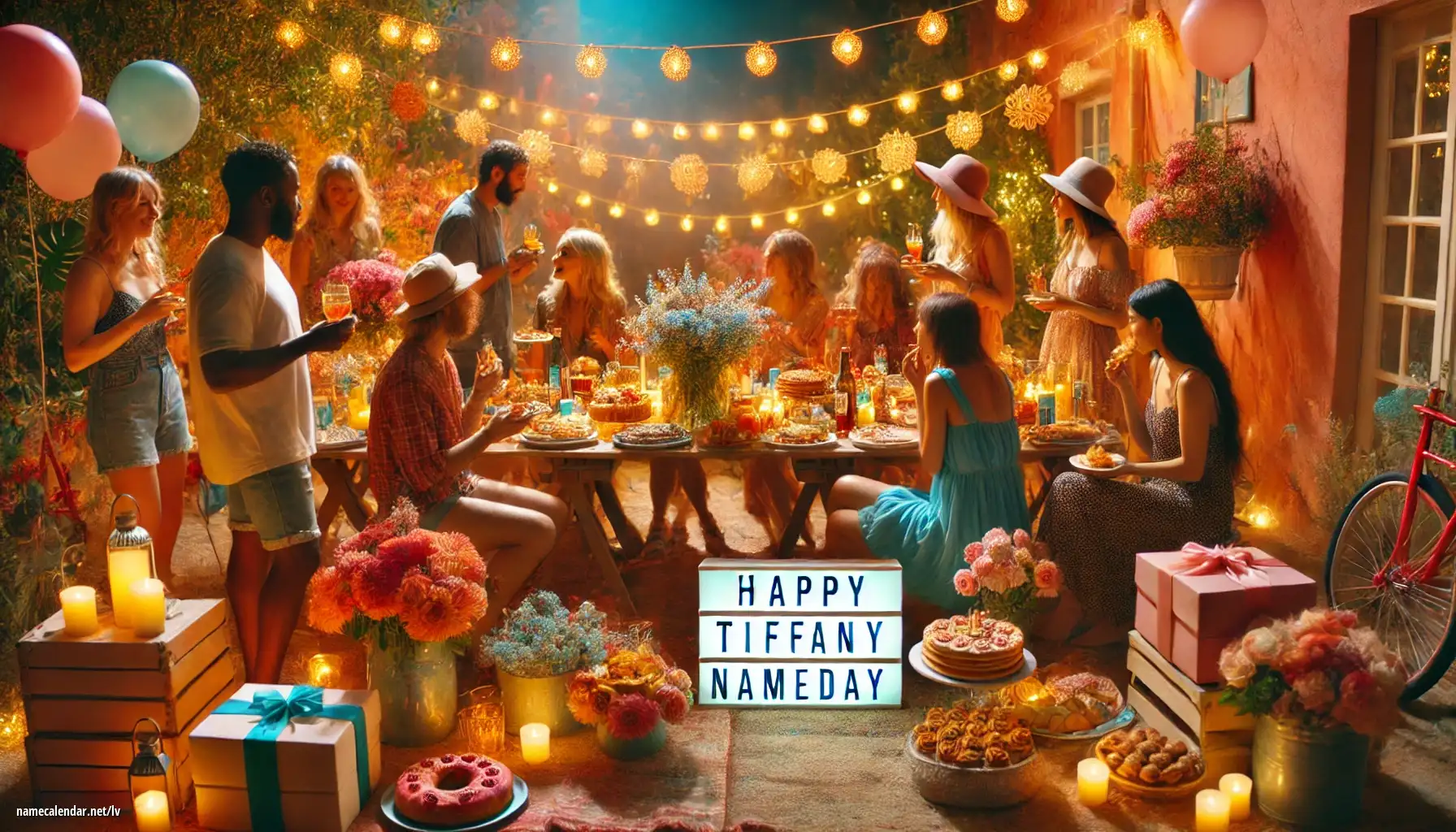 Vārda dienas un vārda svinēšana - Tiffany