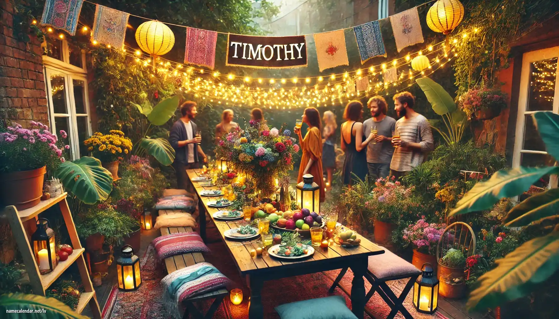 Vārda dienas un vārda svinēšana - Timothy