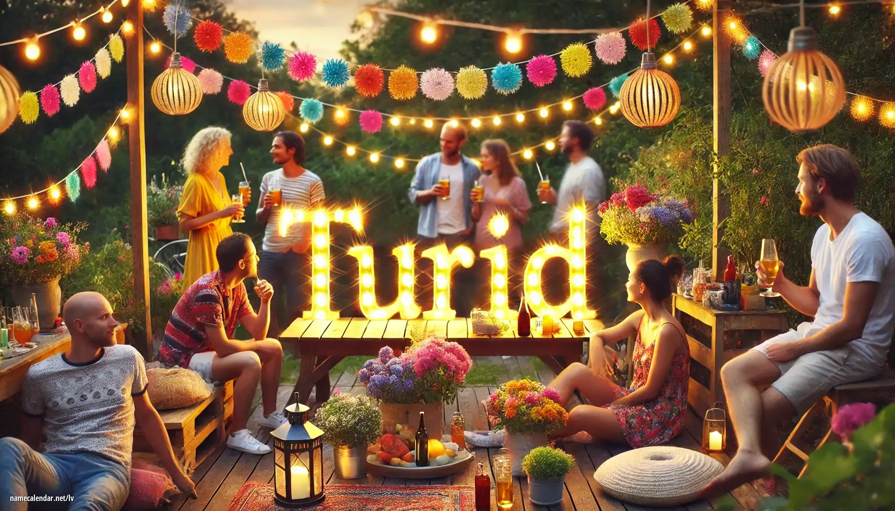 Vārda dienas un vārda svinēšana - Turid