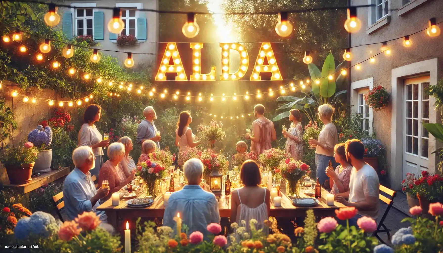 Прослава на именден и име - Alda