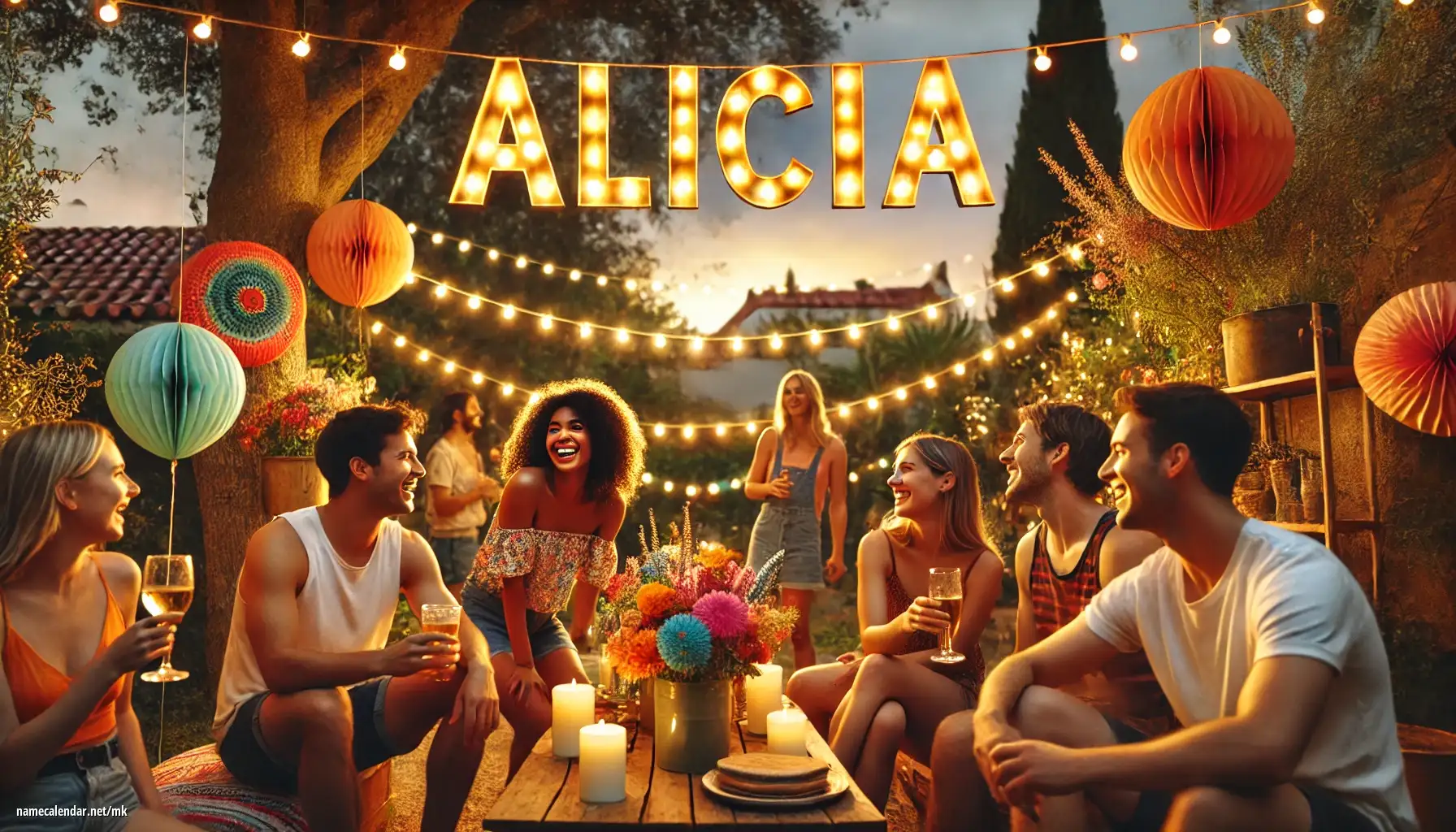 Прослава на именден и име - Alicia