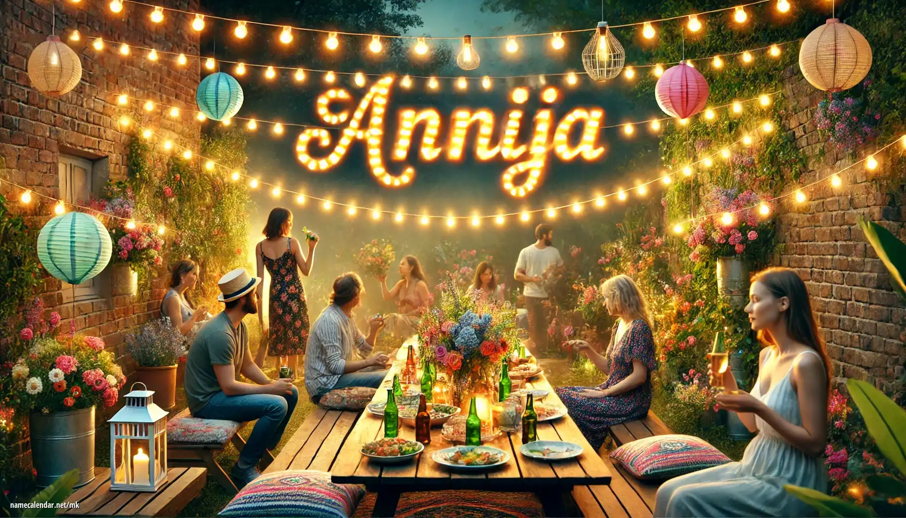 Прослава на именден и име - Annija