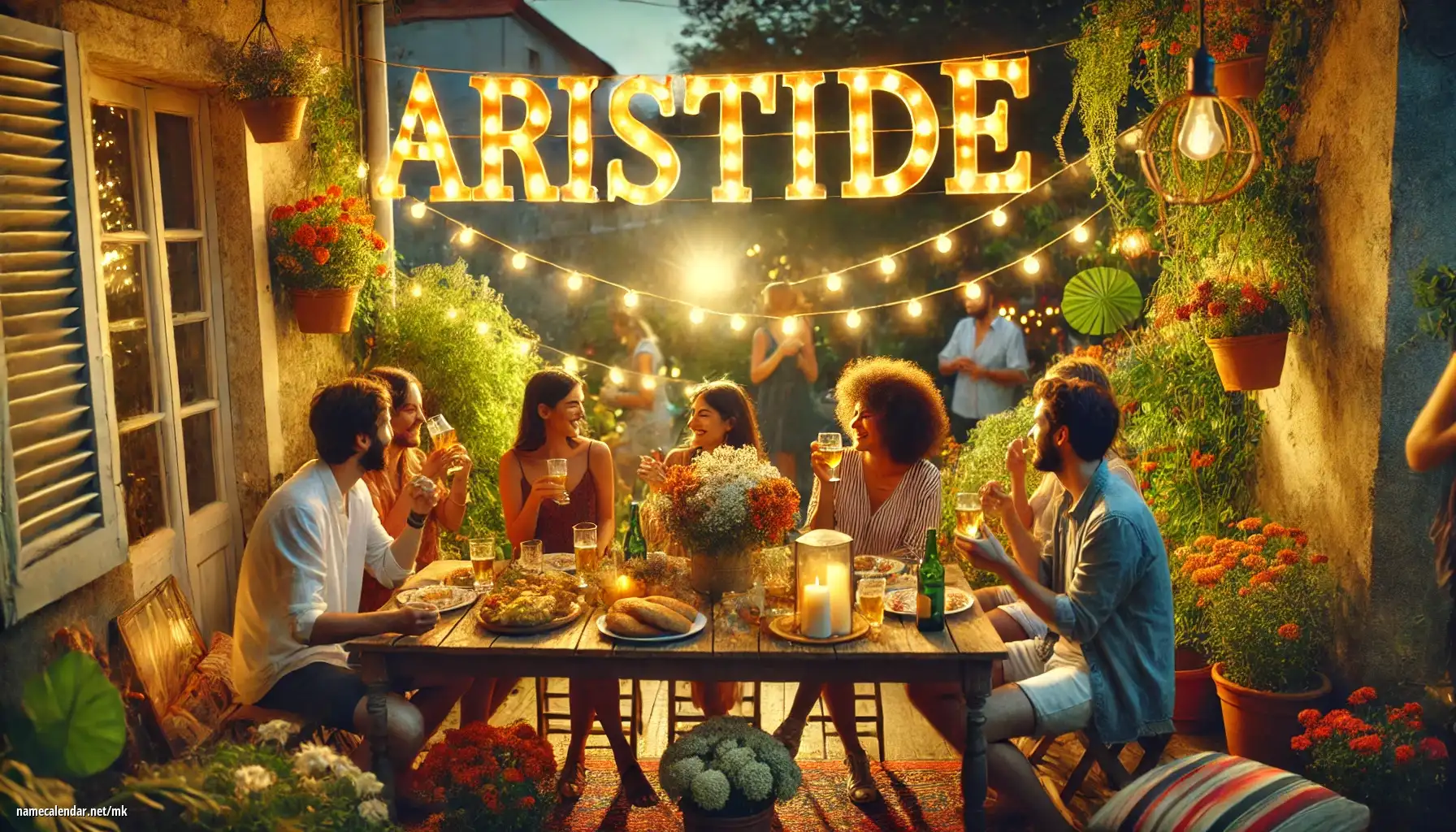 Прослава на именден и име - Aristide