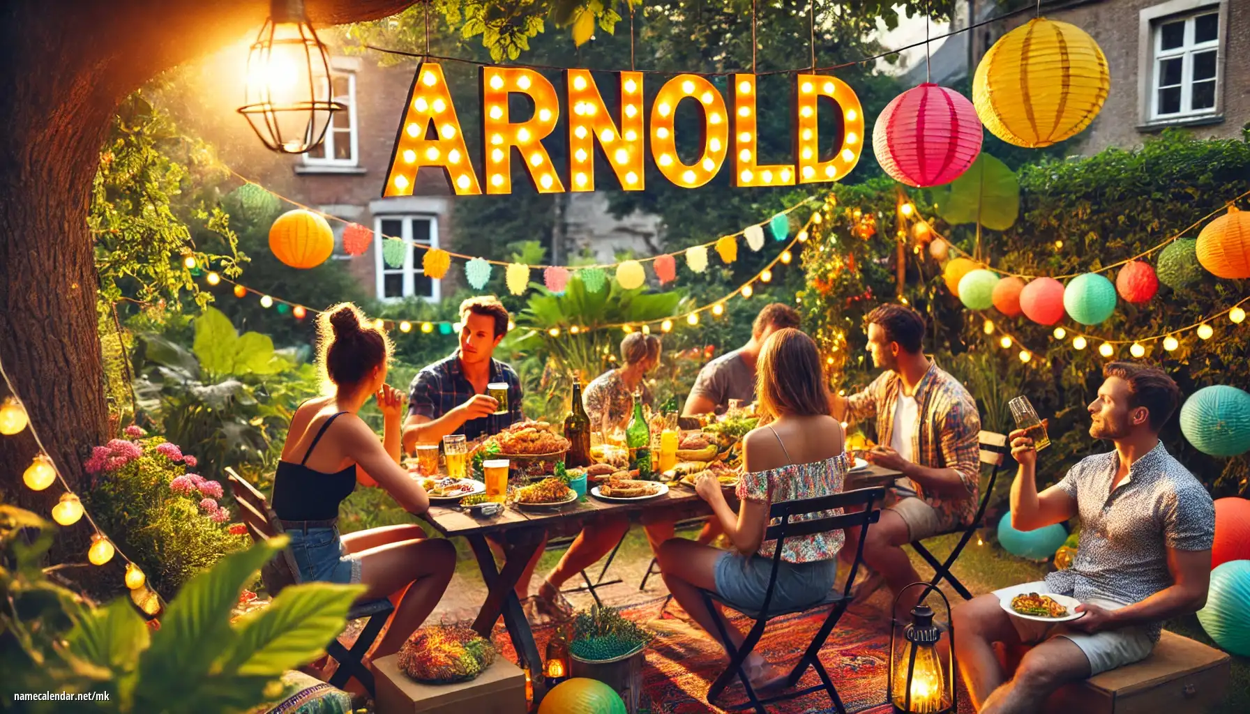 Прослава на именден и име - Arnold