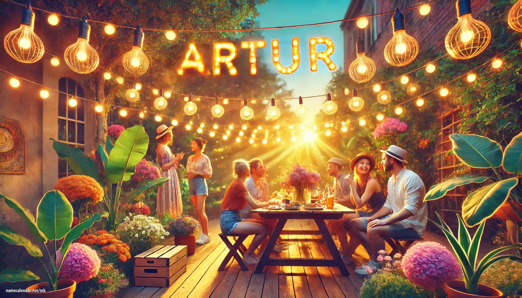 Прослава на именден и име - Artúr