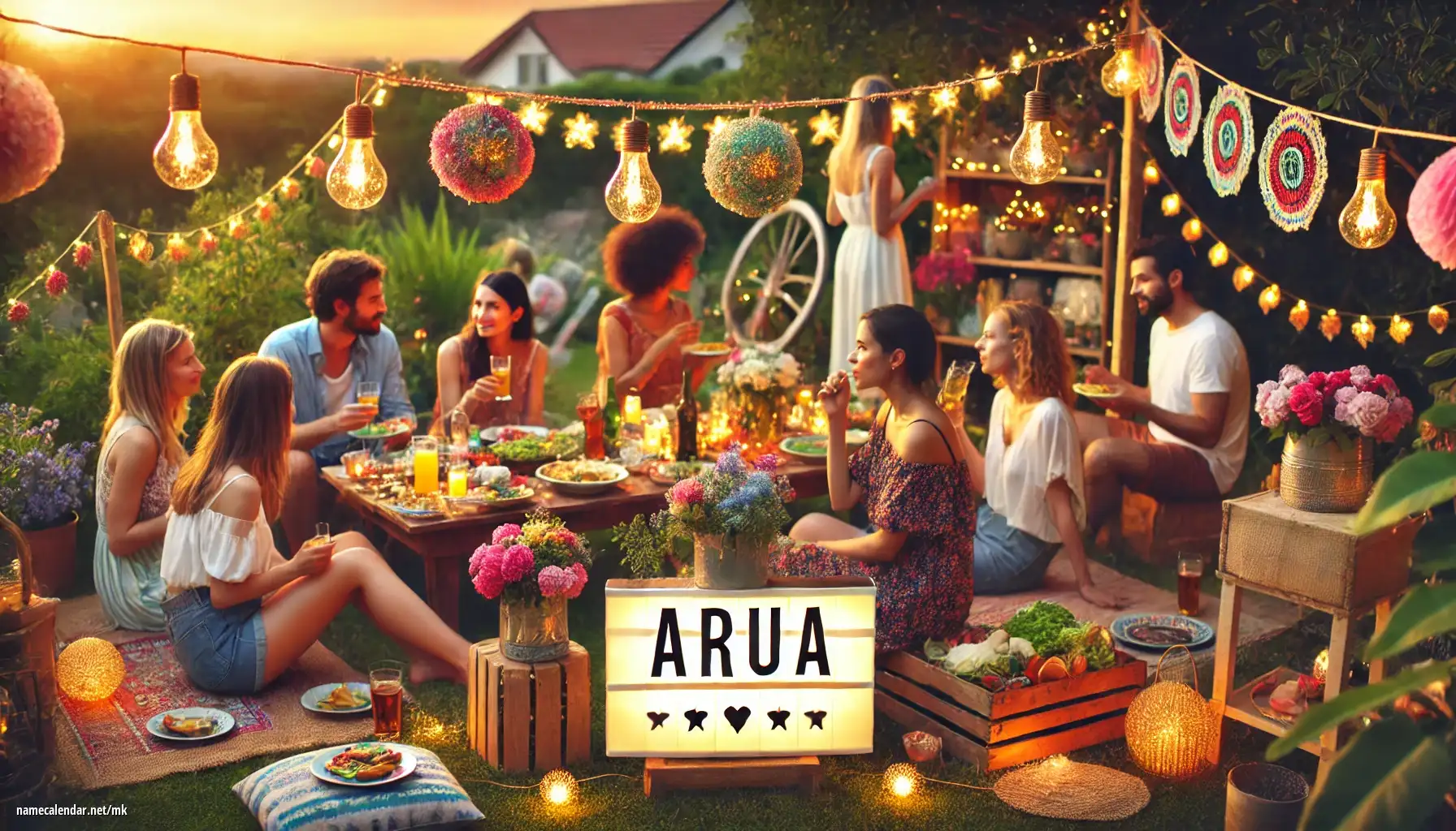 Прослава на именден и име - Arua