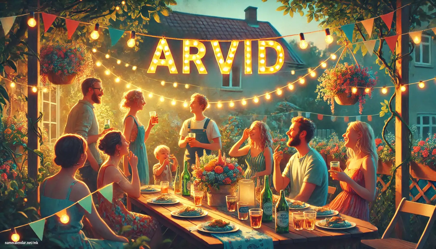 Прослава на именден и име - Arvid