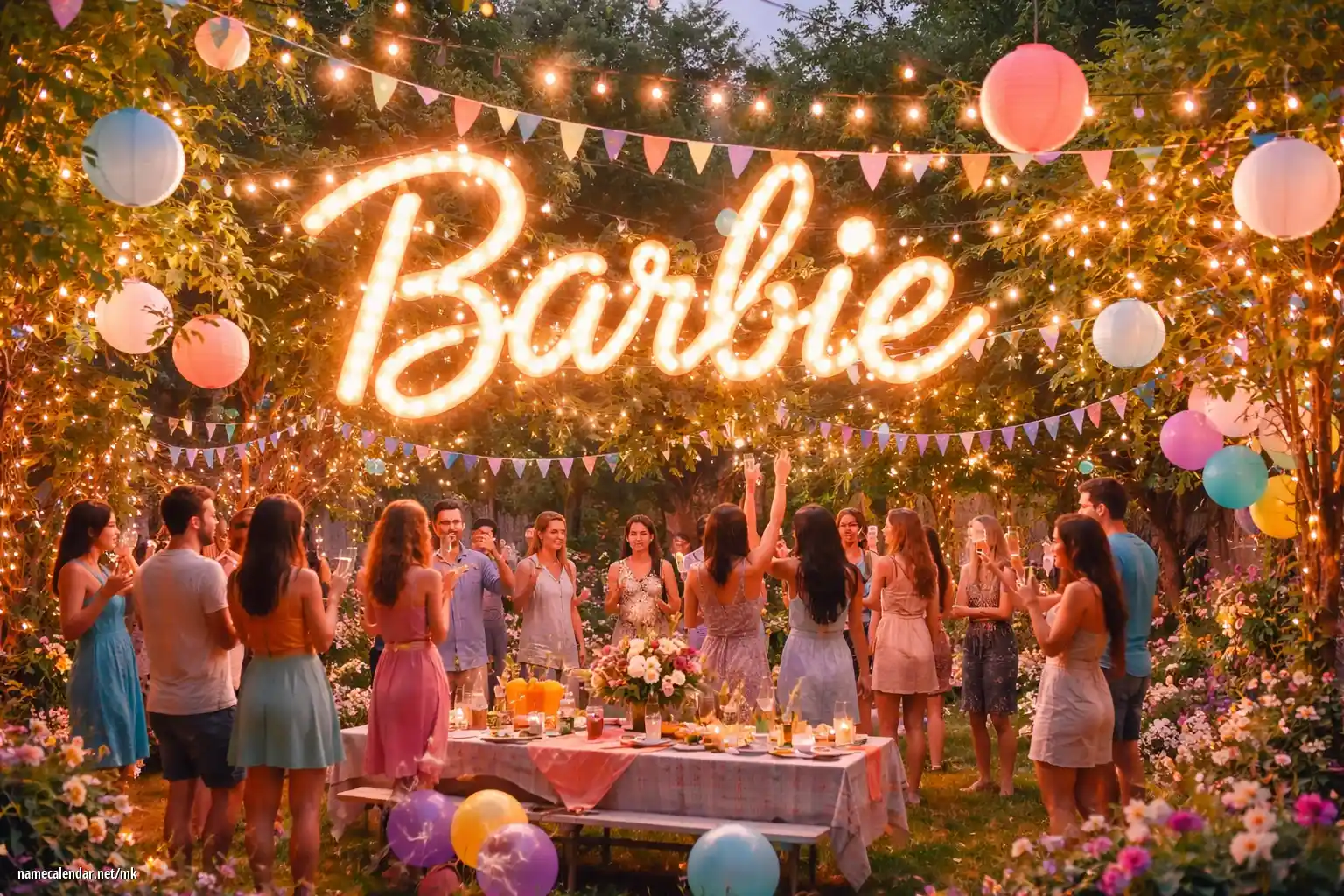 Прослава на именден и име - Barbie