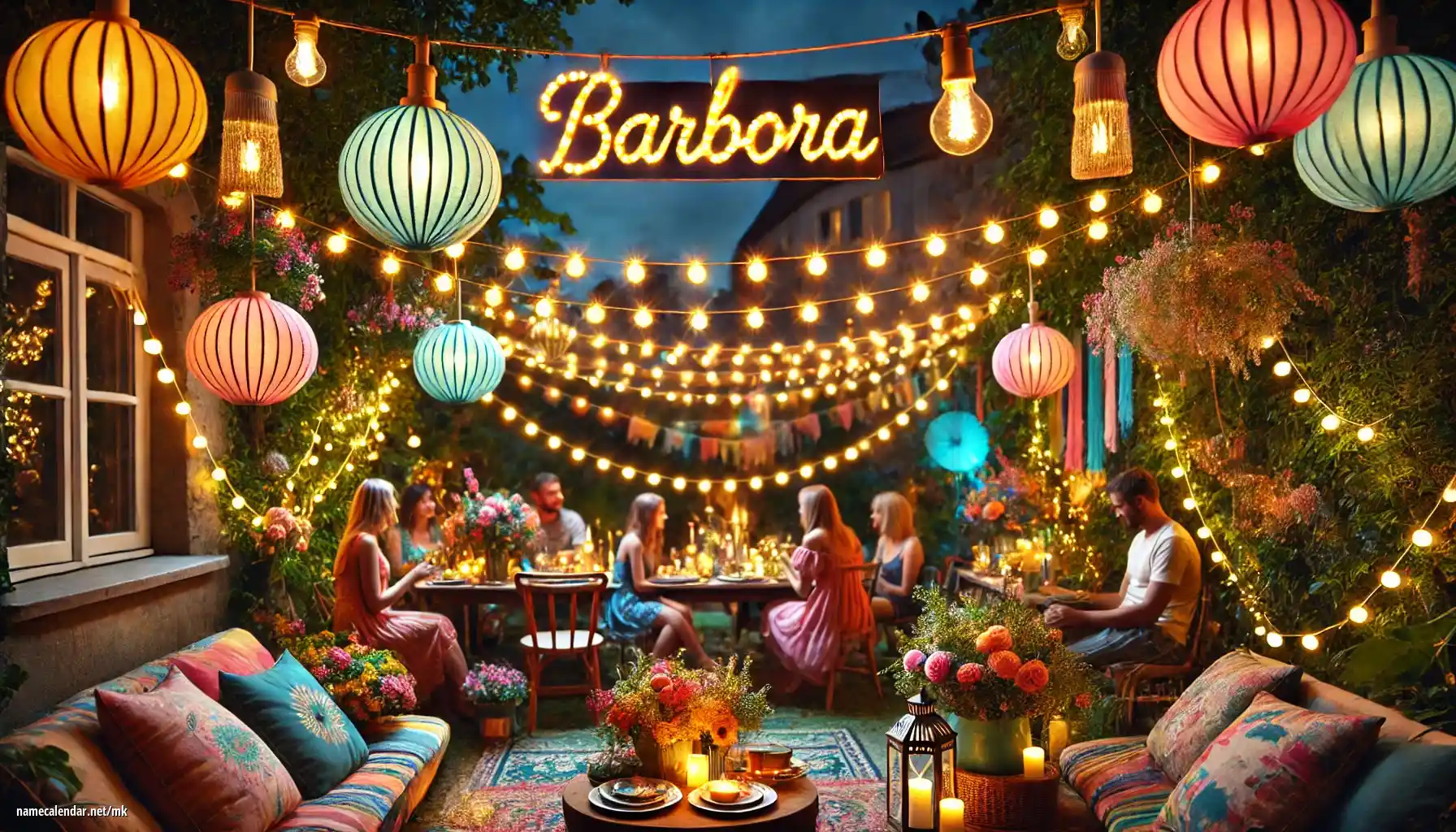 Прослава на именден и име - Barbora