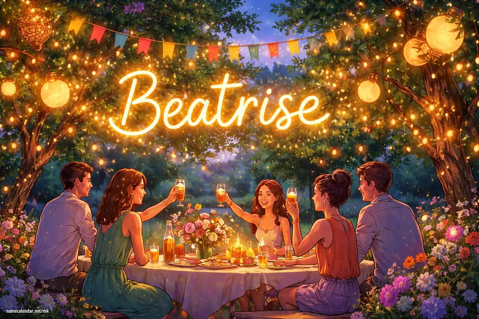 Прослава на именден и име - Beatrise