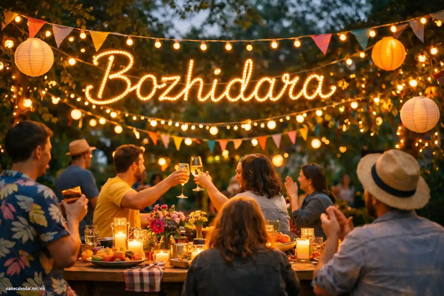 Прослава на именден и име - Bozhidara