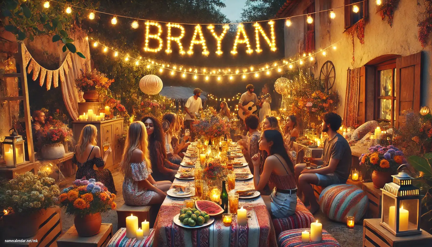 Прослава на именден и име - Brayan