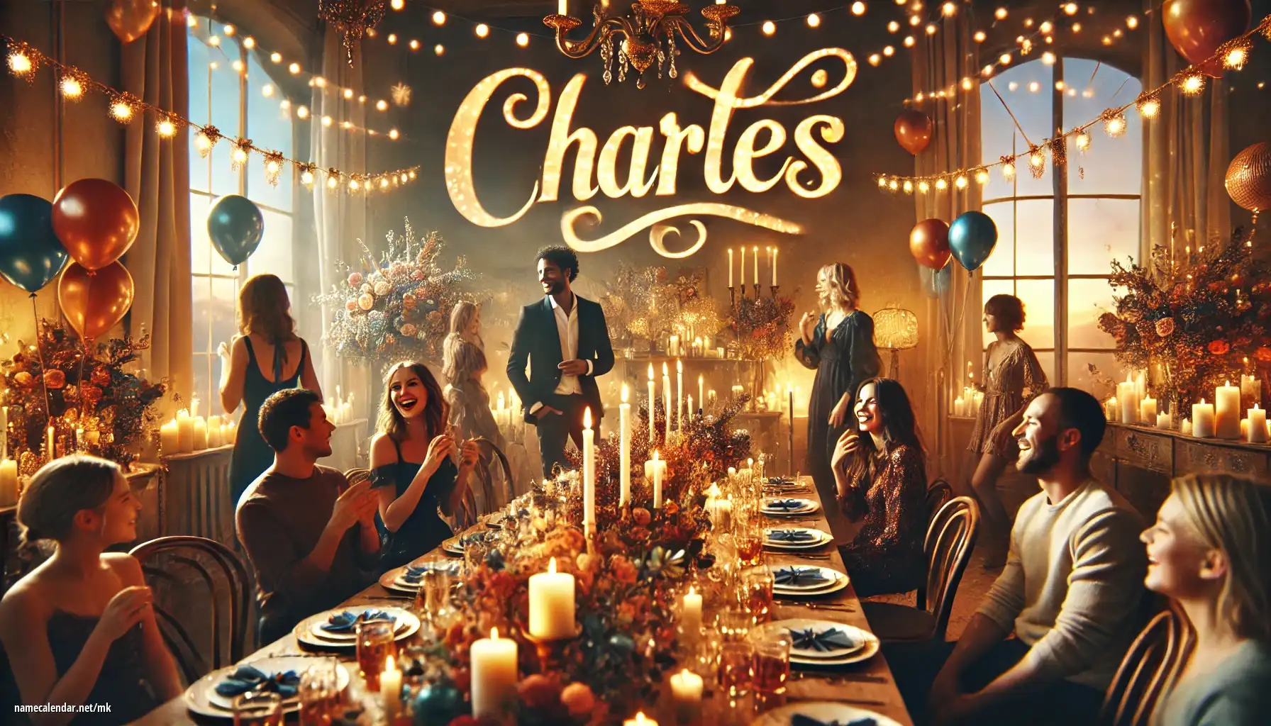 Прослава на именден и име - Charles