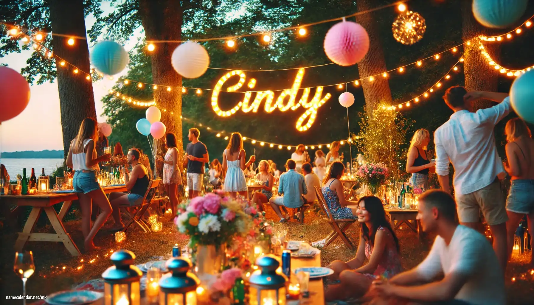 Прослава на именден и име - Cindy