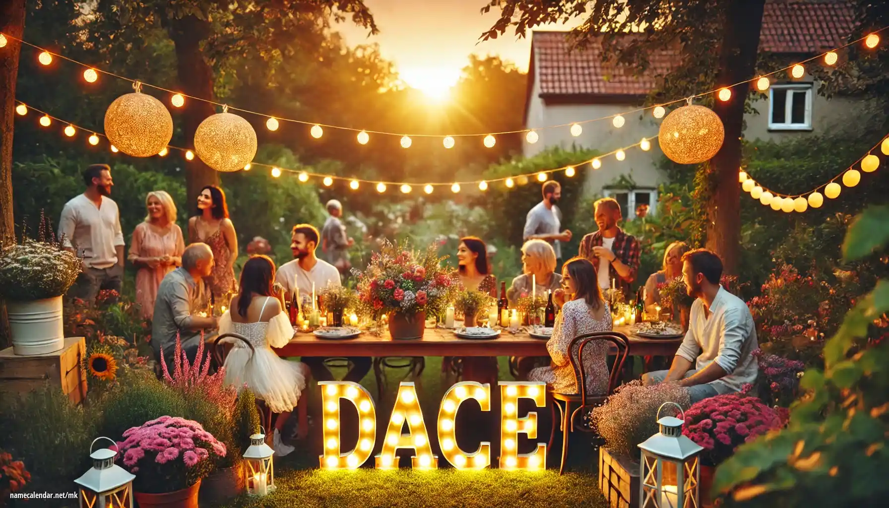 Прослава на именден и име - Dace