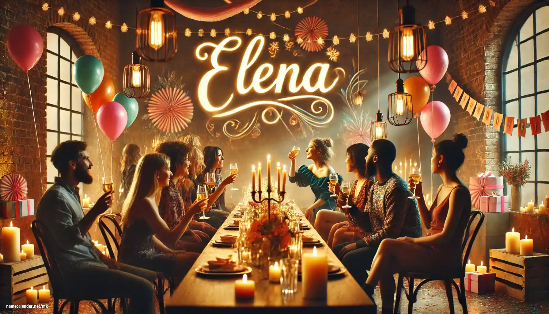 Прослава на именден и име - Elena