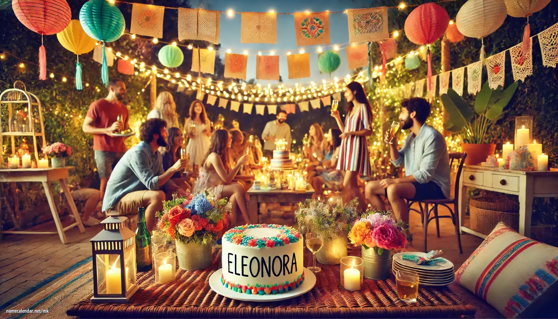 Прослава на именден и име - Eleonóra