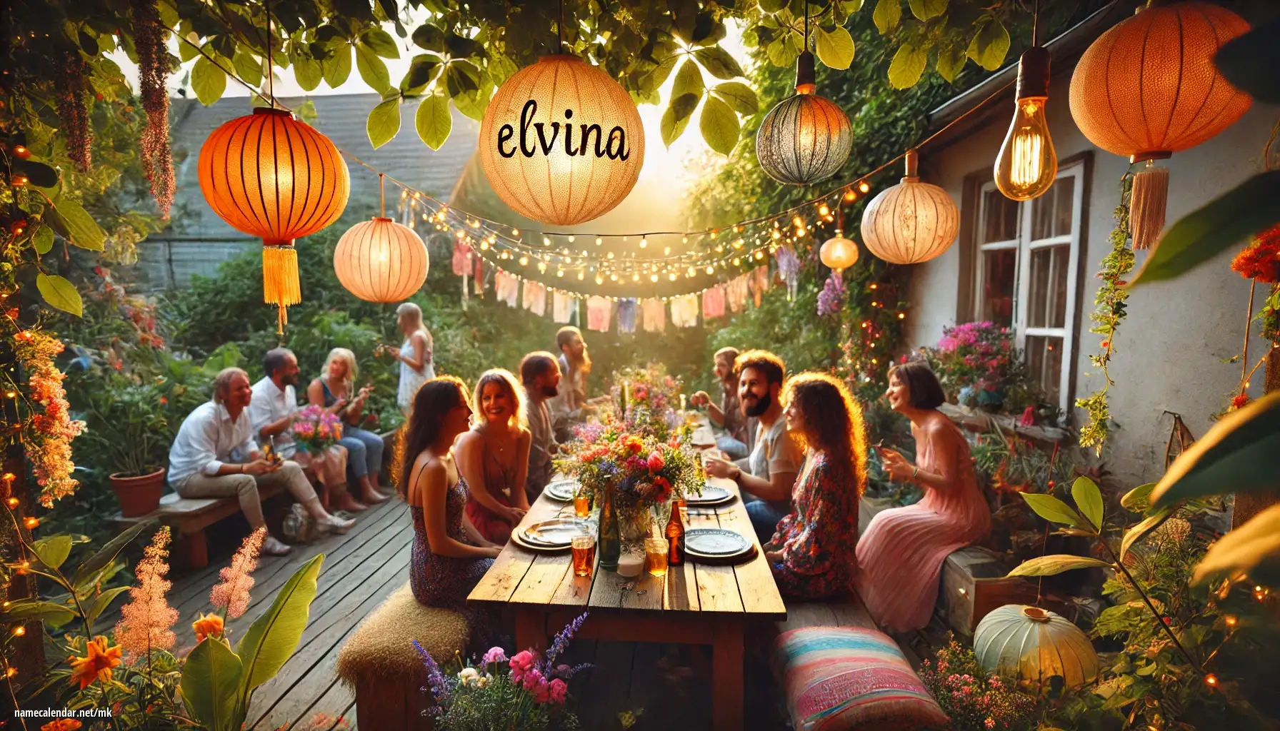 Прослава на именден и име - Elvina