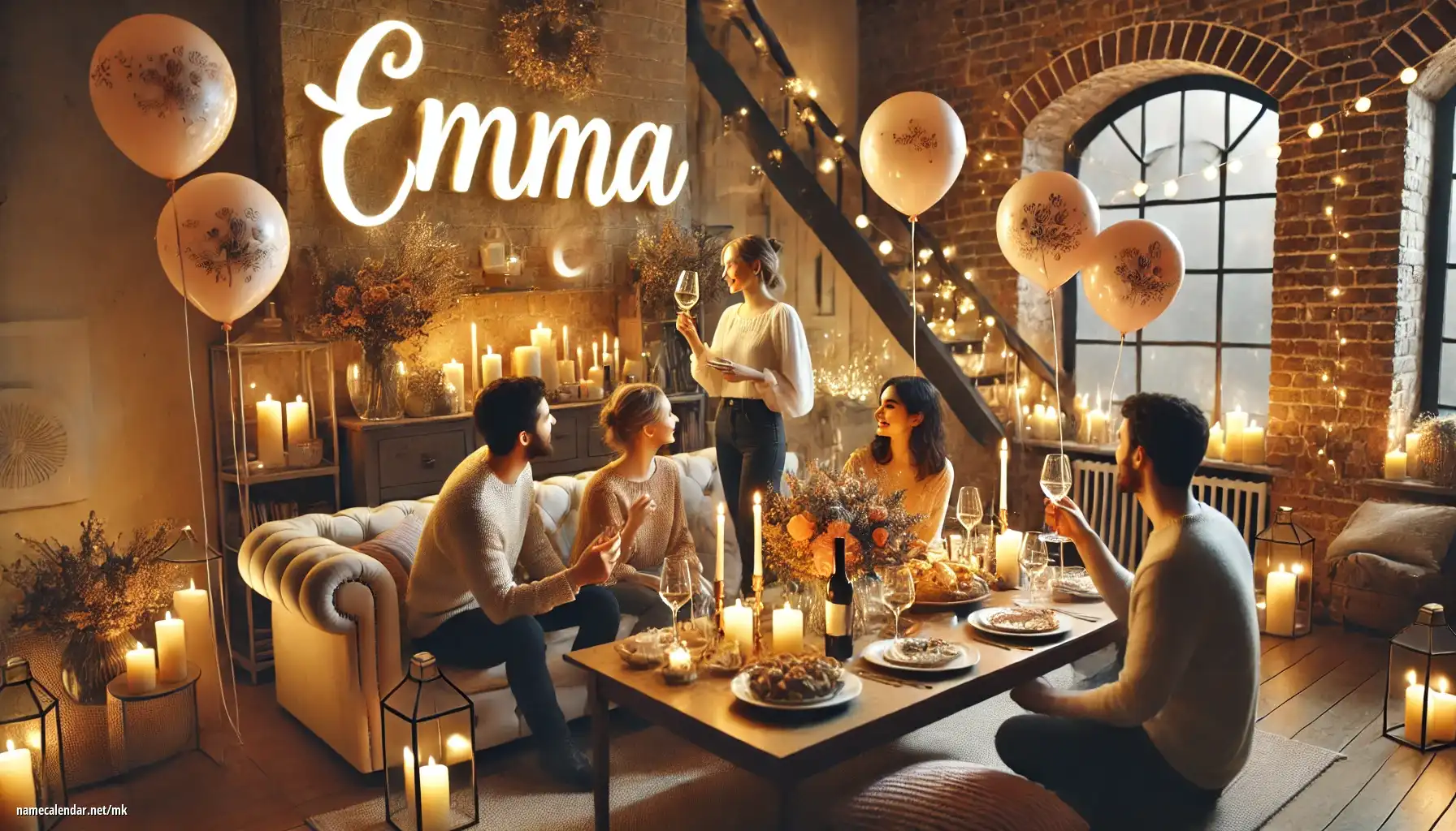 Прослава на именден и име - Emma