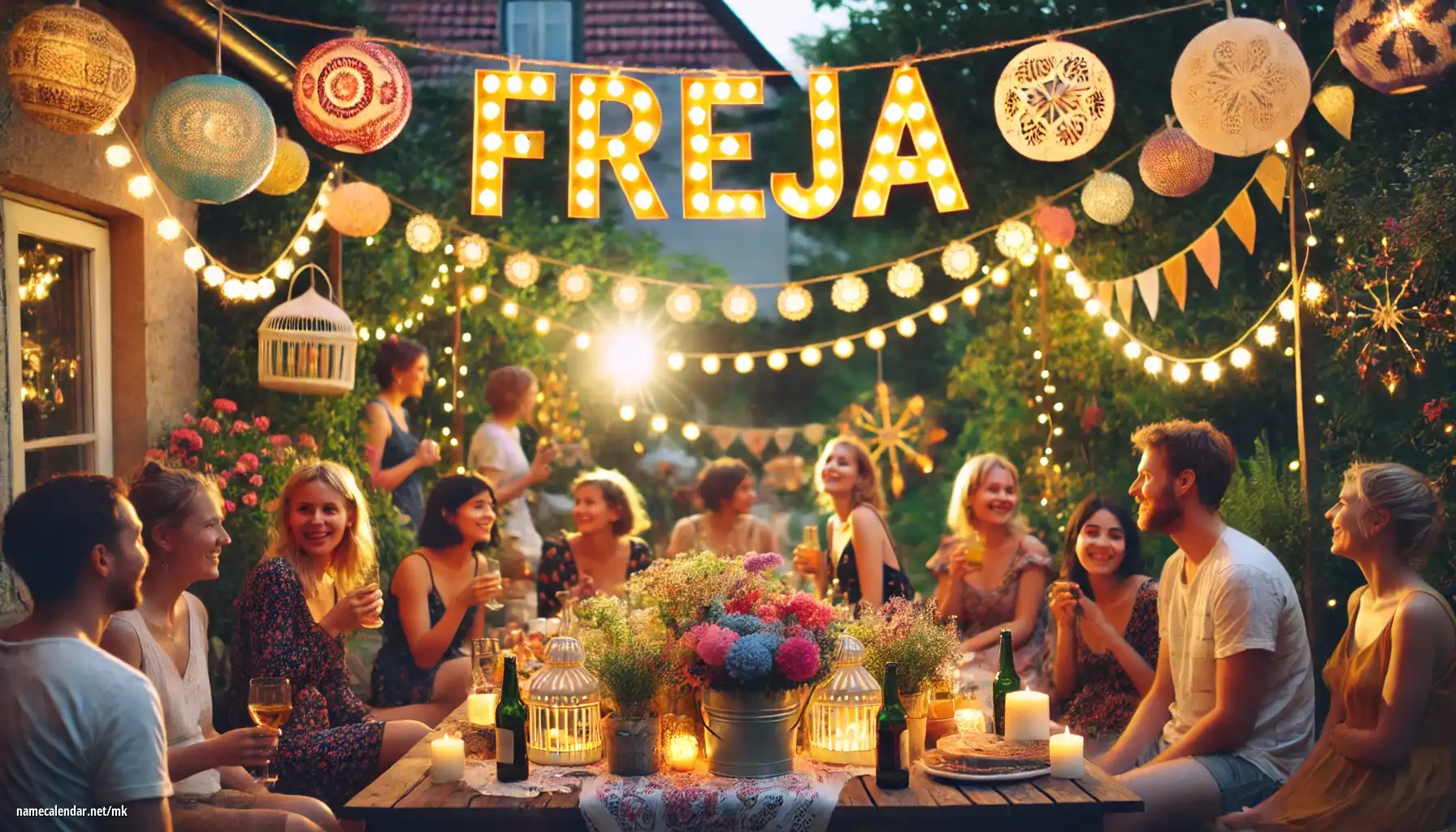 Прослава на именден и име - Freja