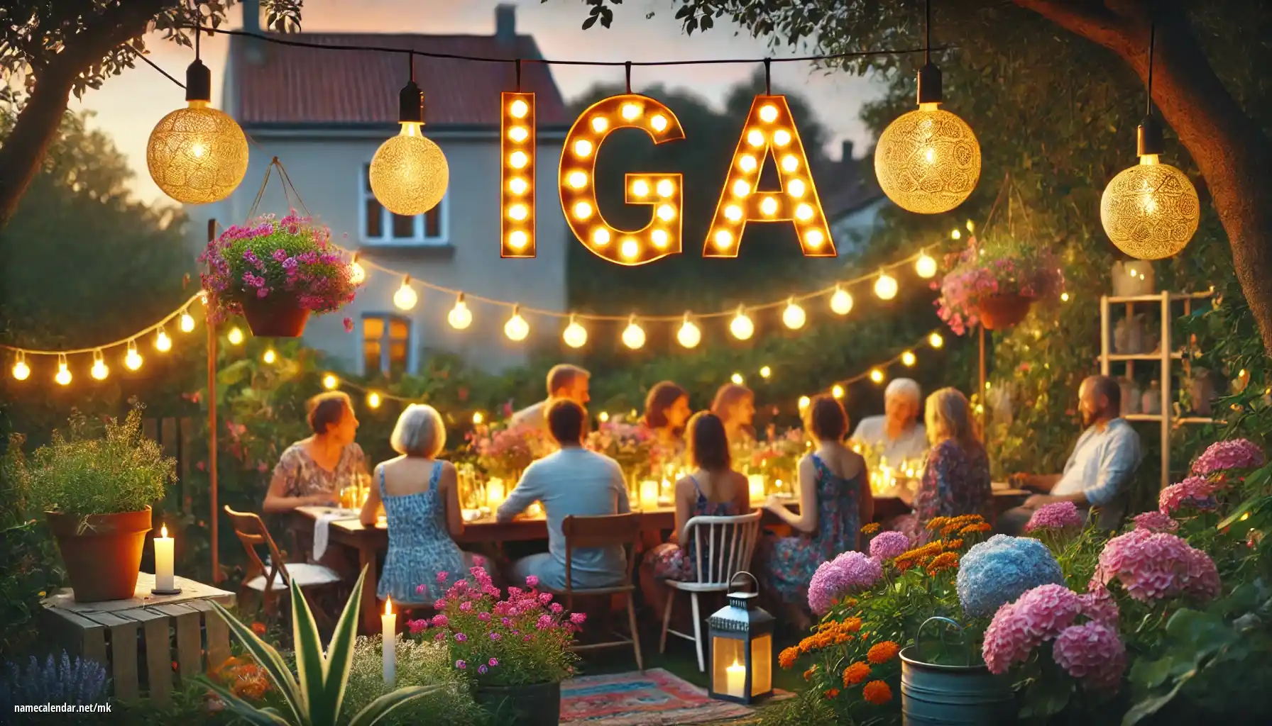 Прослава на именден и име - Iga