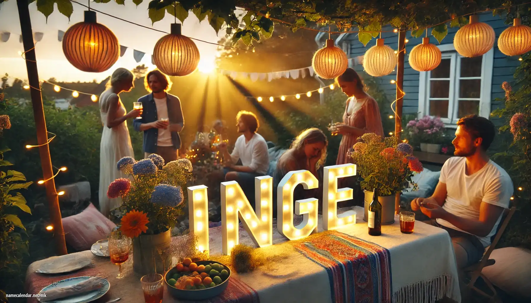 Прослава на именден и име - Inge