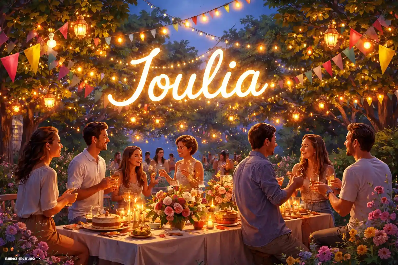 Прослава на именден и име - Ioulia