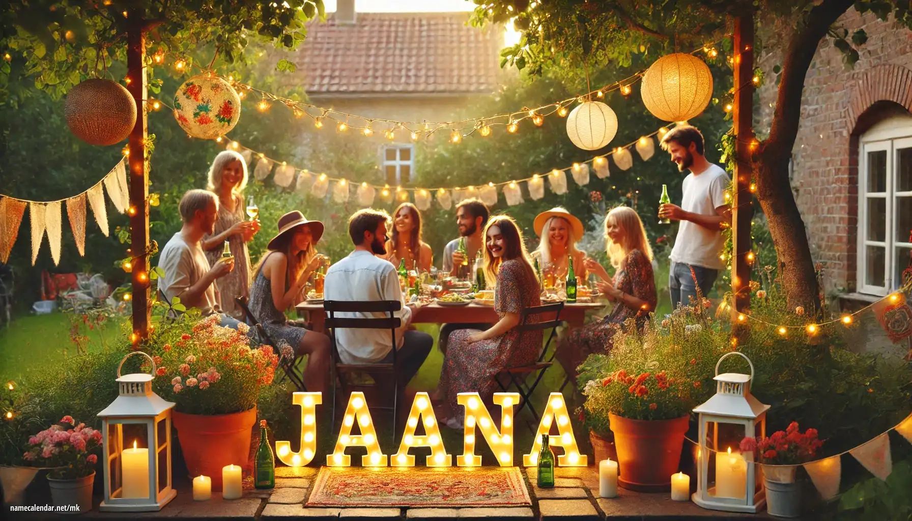 Прослава на именден и име - Jaana