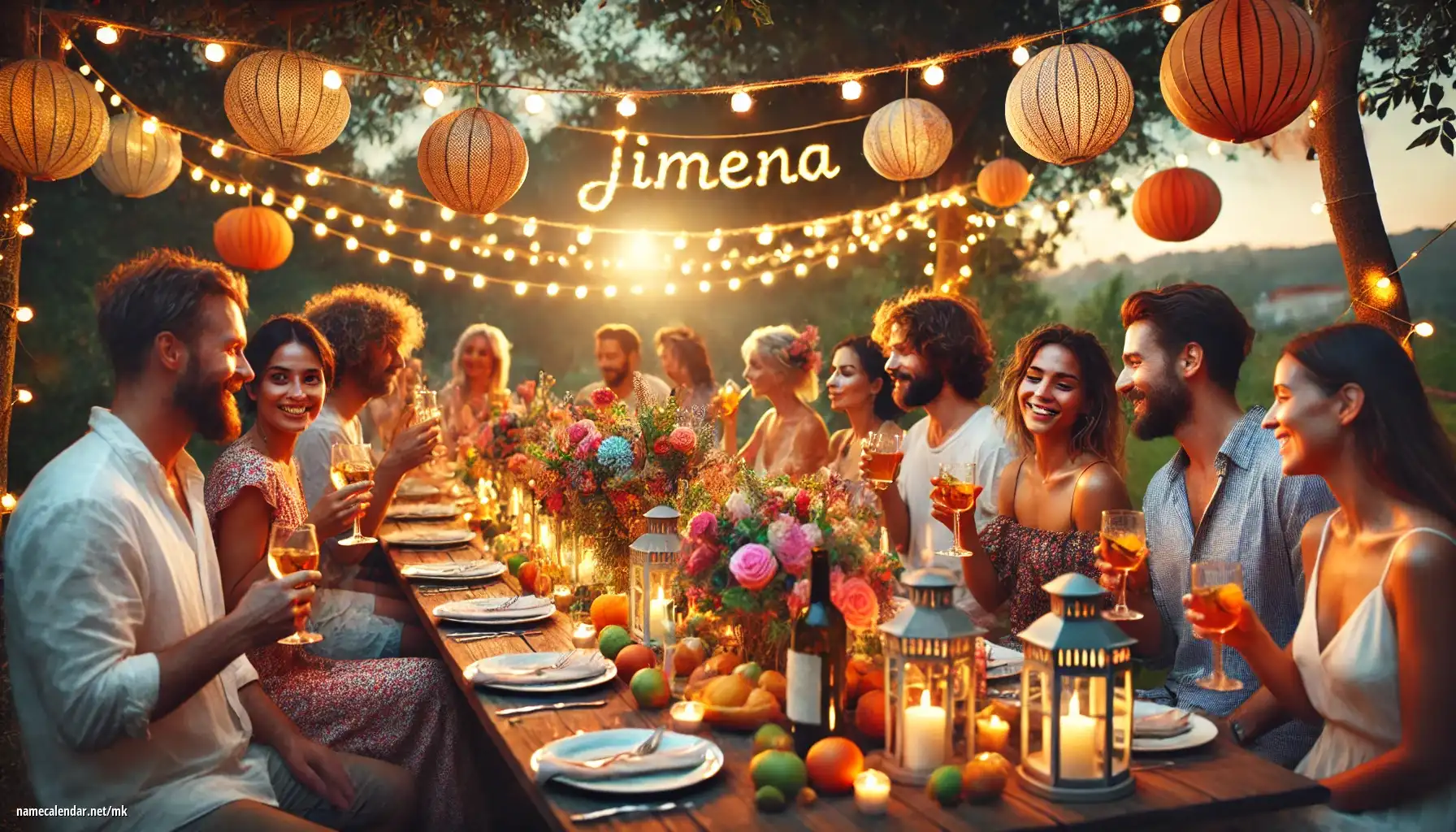 Прослава на именден и име - Jimena