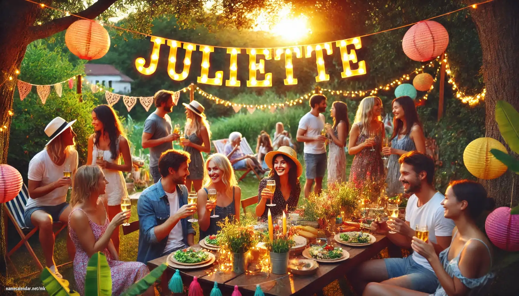 Прослава на именден и име - Juliette