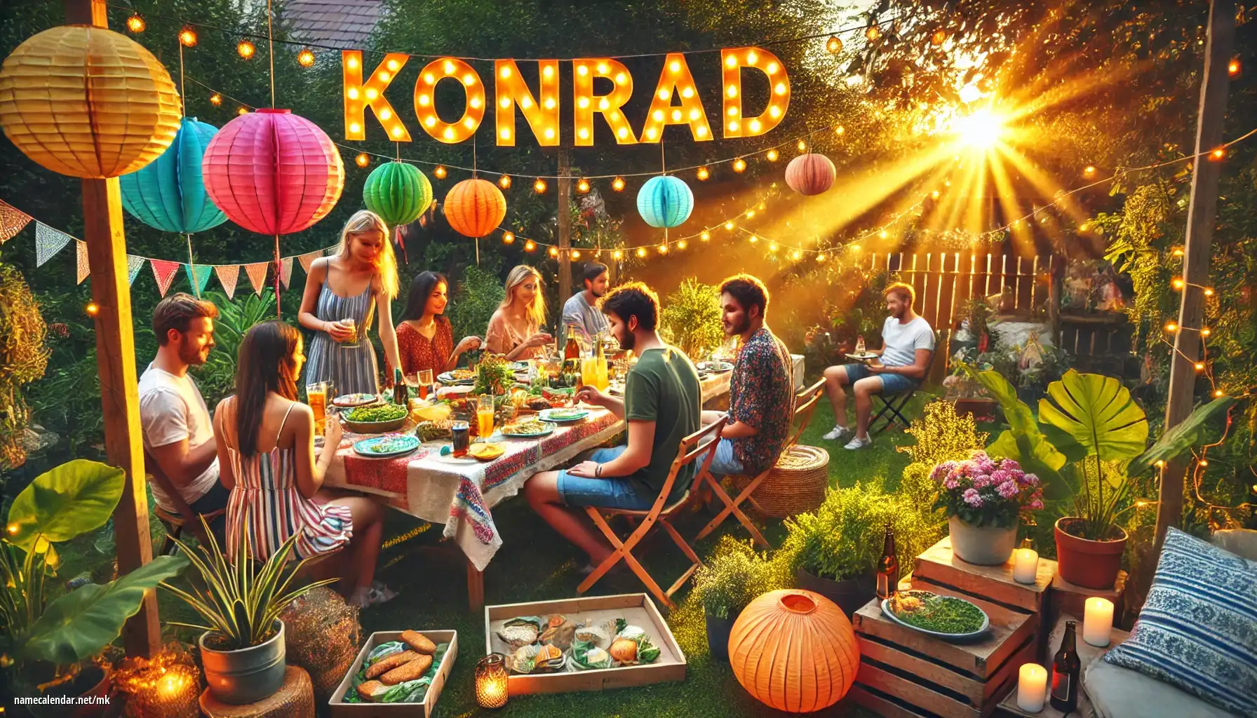 Прослава на именден и име - Konrad