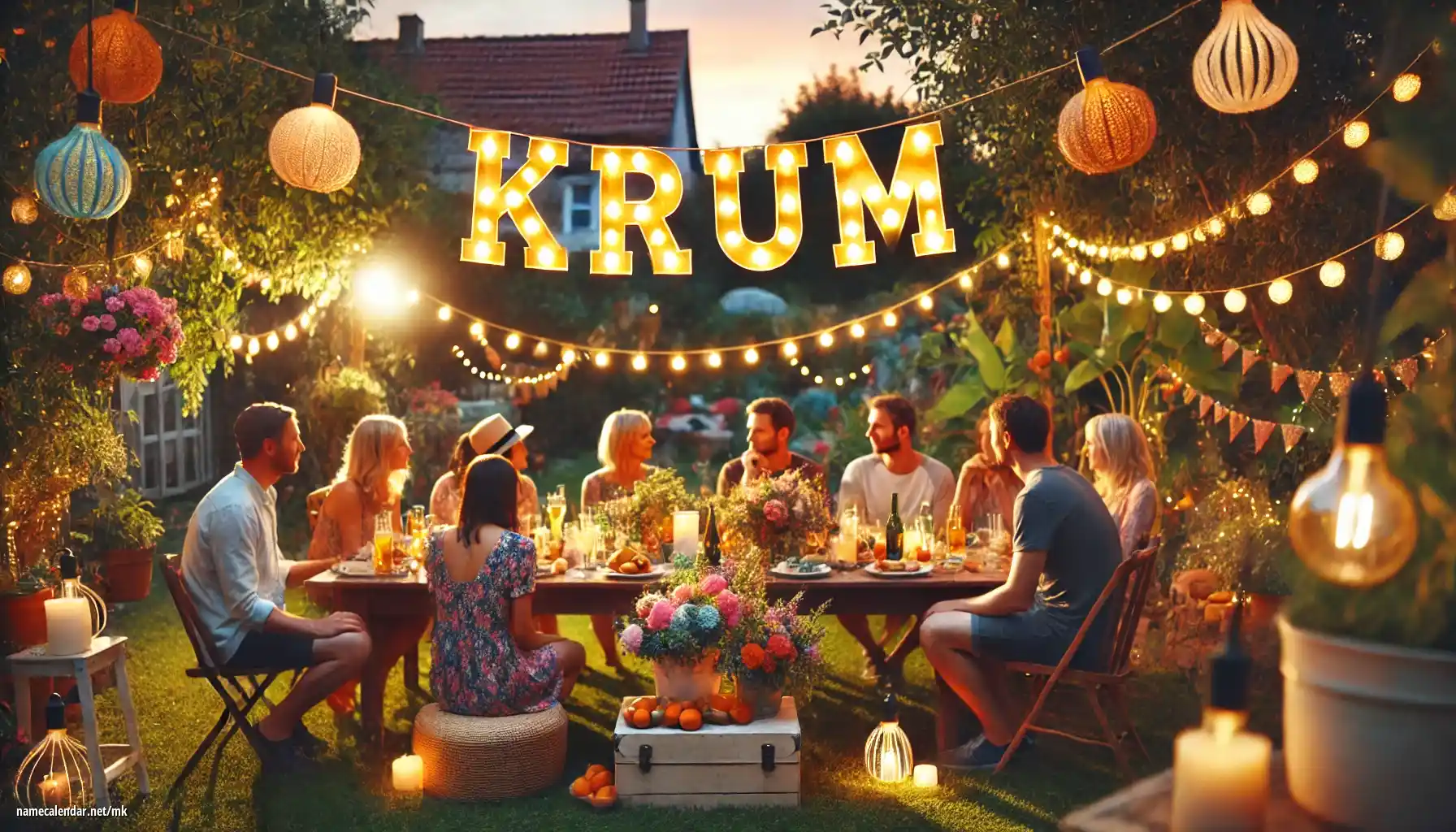 Прослава на именден и име - Krum