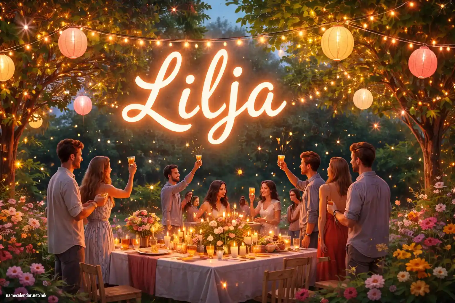 Прослава на именден и име - Lilja