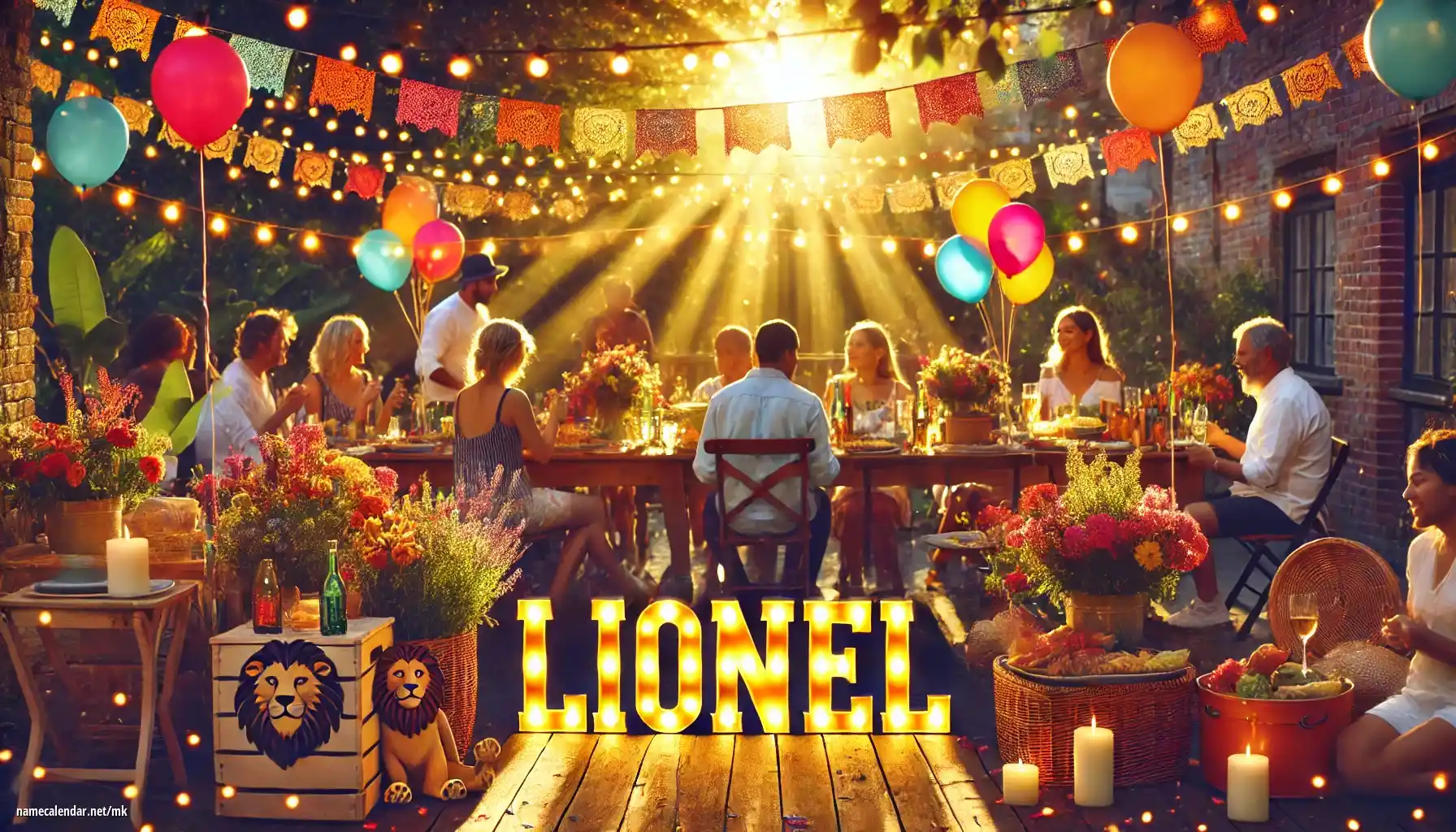 Прослава на именден и име - Lionel