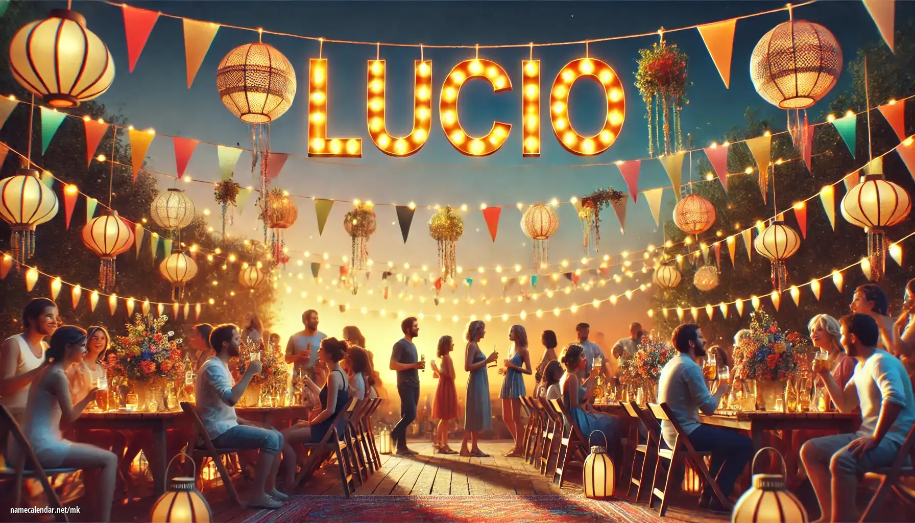 Прослава на именден и име - Lucio