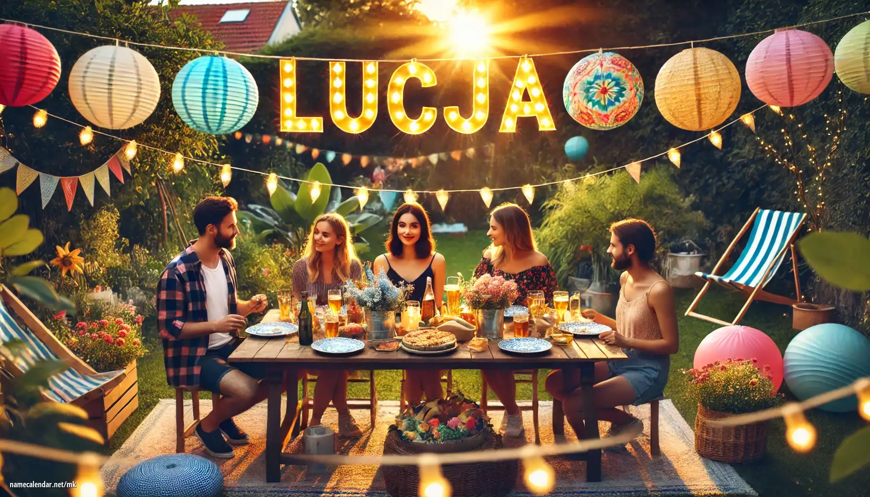 Прослава на именден и име - Lucja