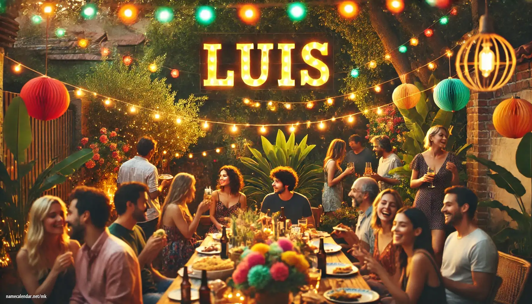 Прослава на именден и име - Luis