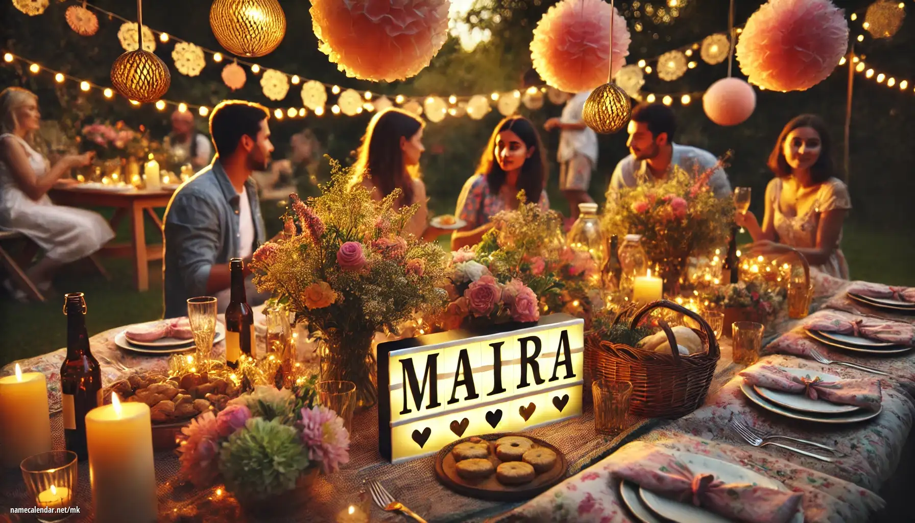 Прослава на именден и име - Maira