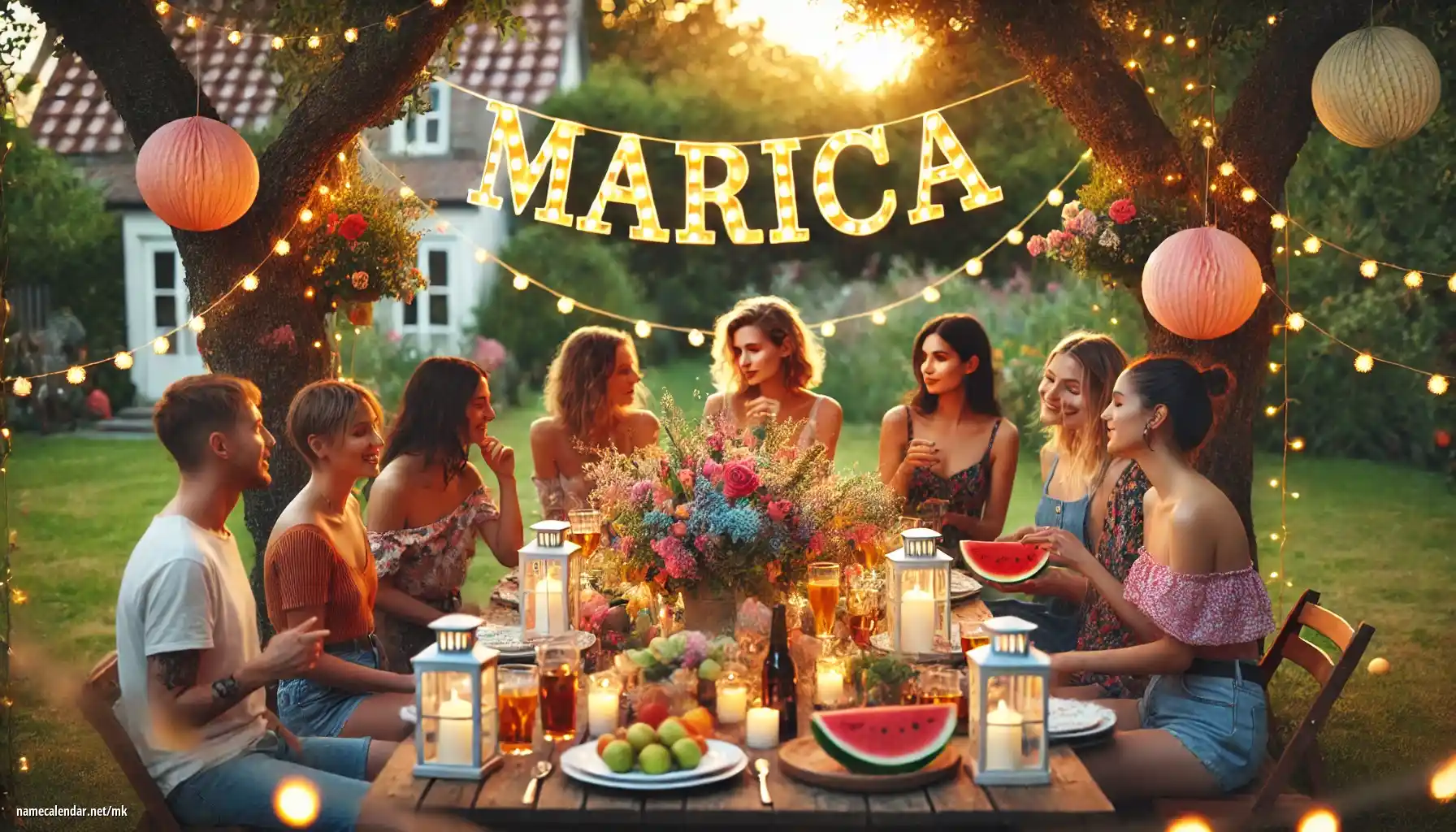 Прослава на именден и име - Marica