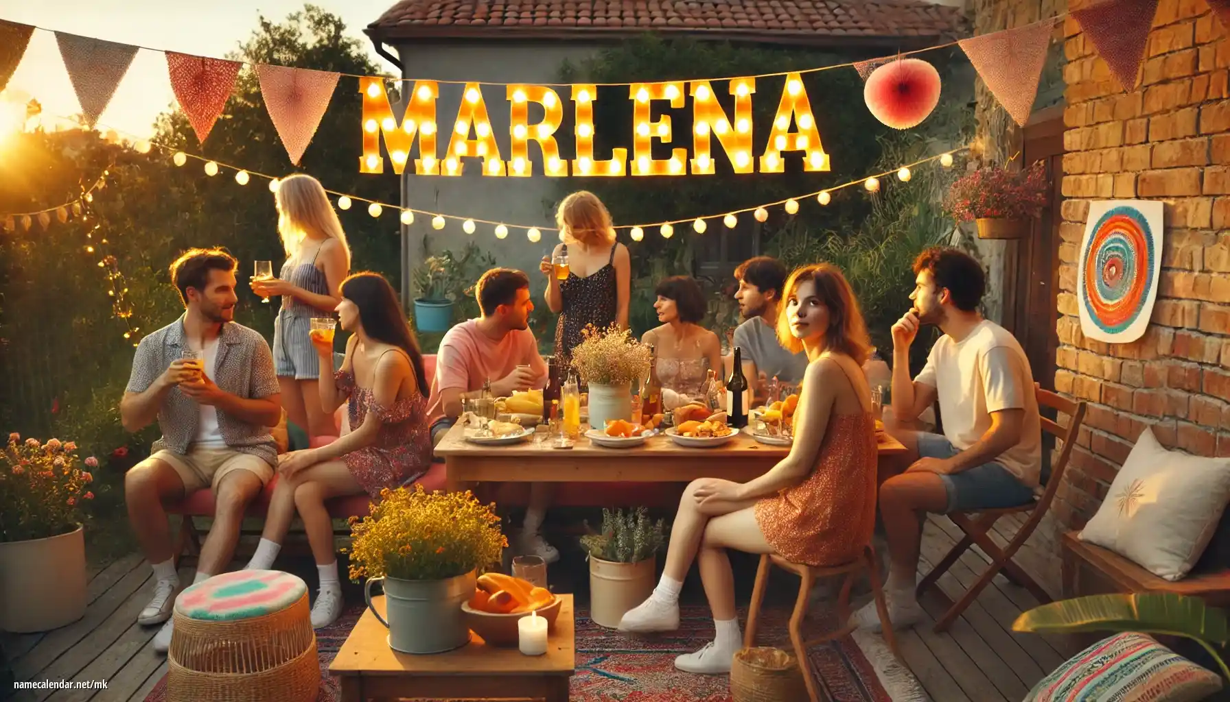 Прослава на именден и име - Marlena