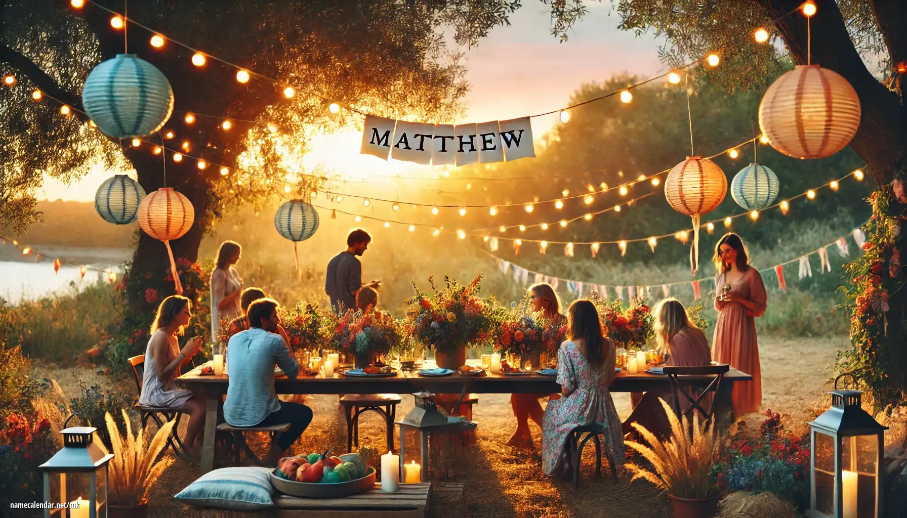 Прослава на именден и име - Matthew