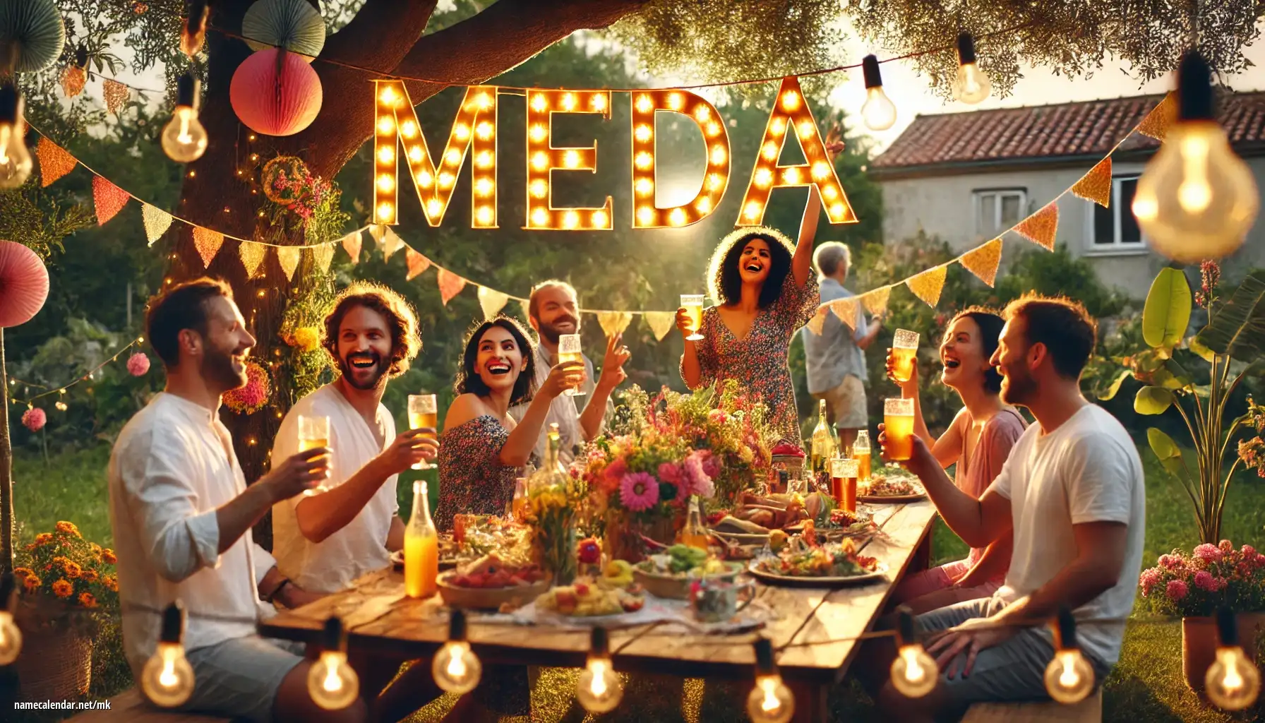 Прослава на именден и име - Meda