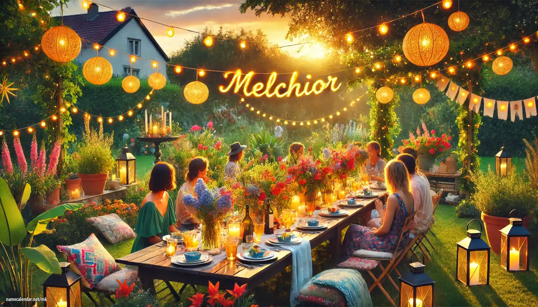 Прослава на именден и име - Melchior