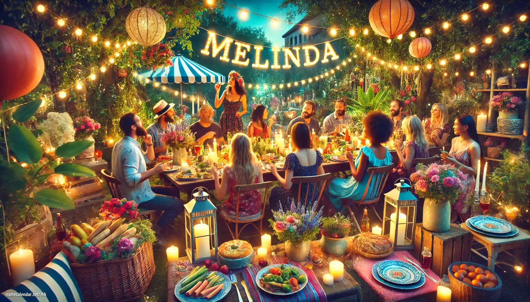 Прослава на именден и име - Melinda