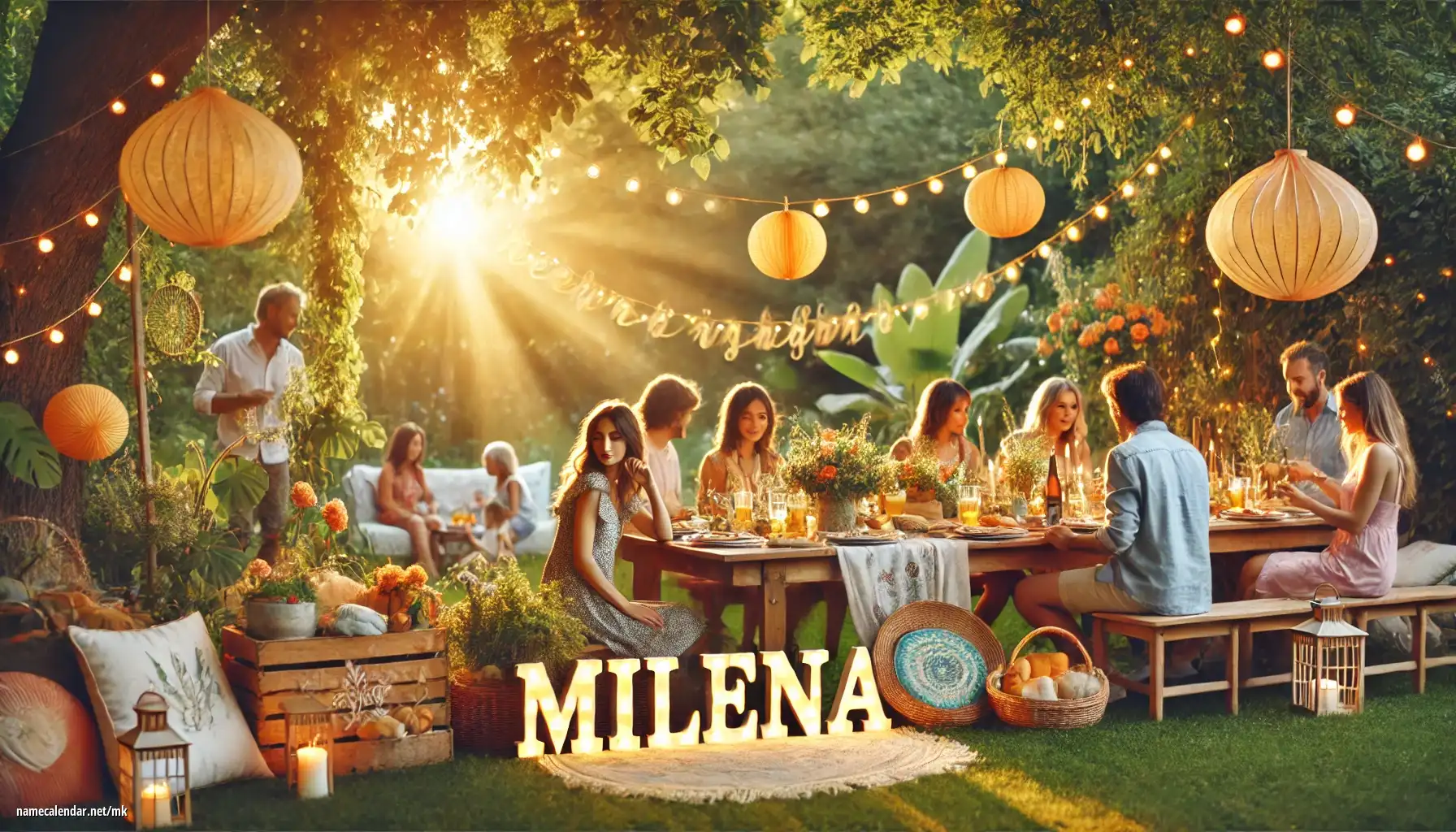 Прослава на именден и име - Milena