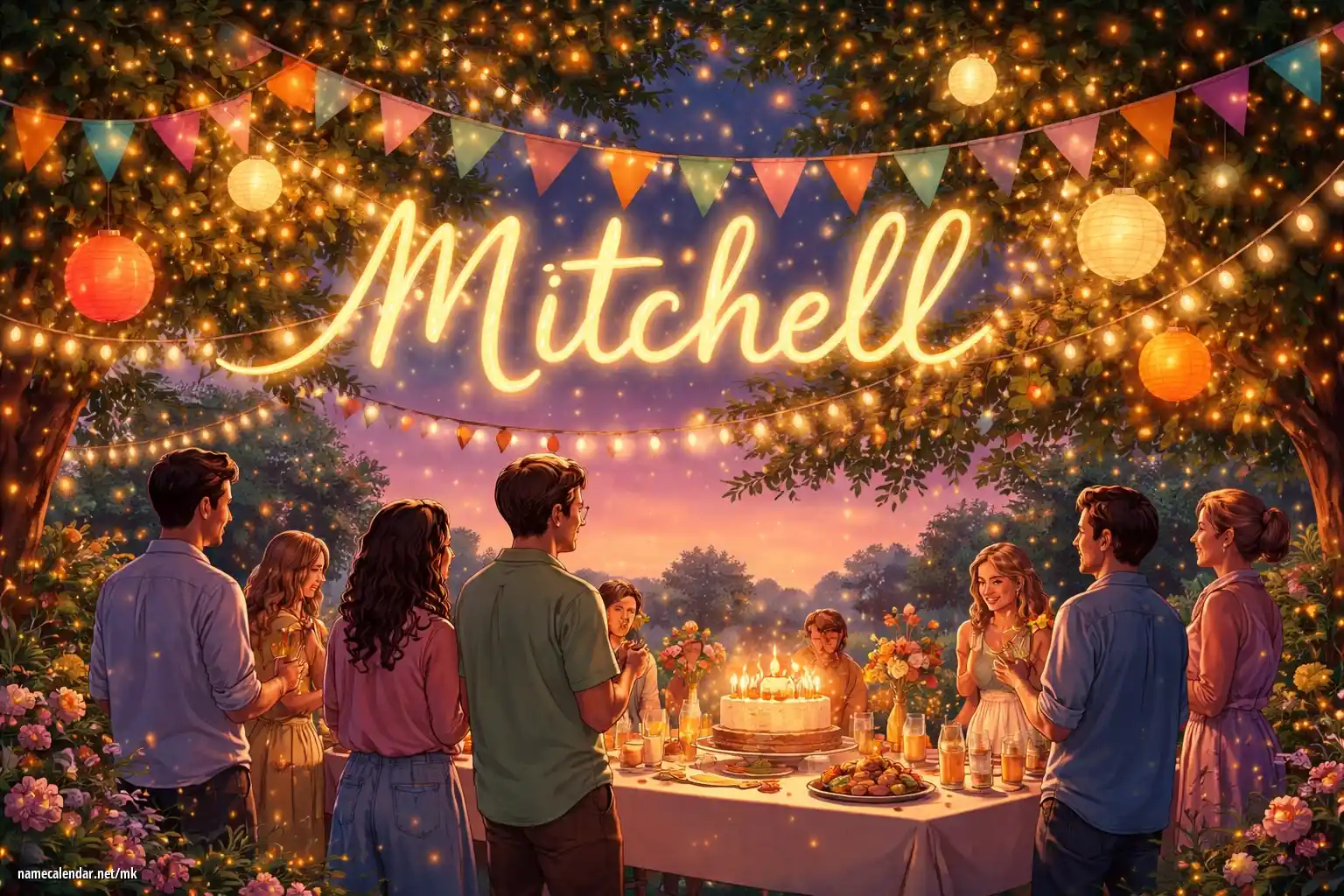 Прослава на именден и име - Mitchell