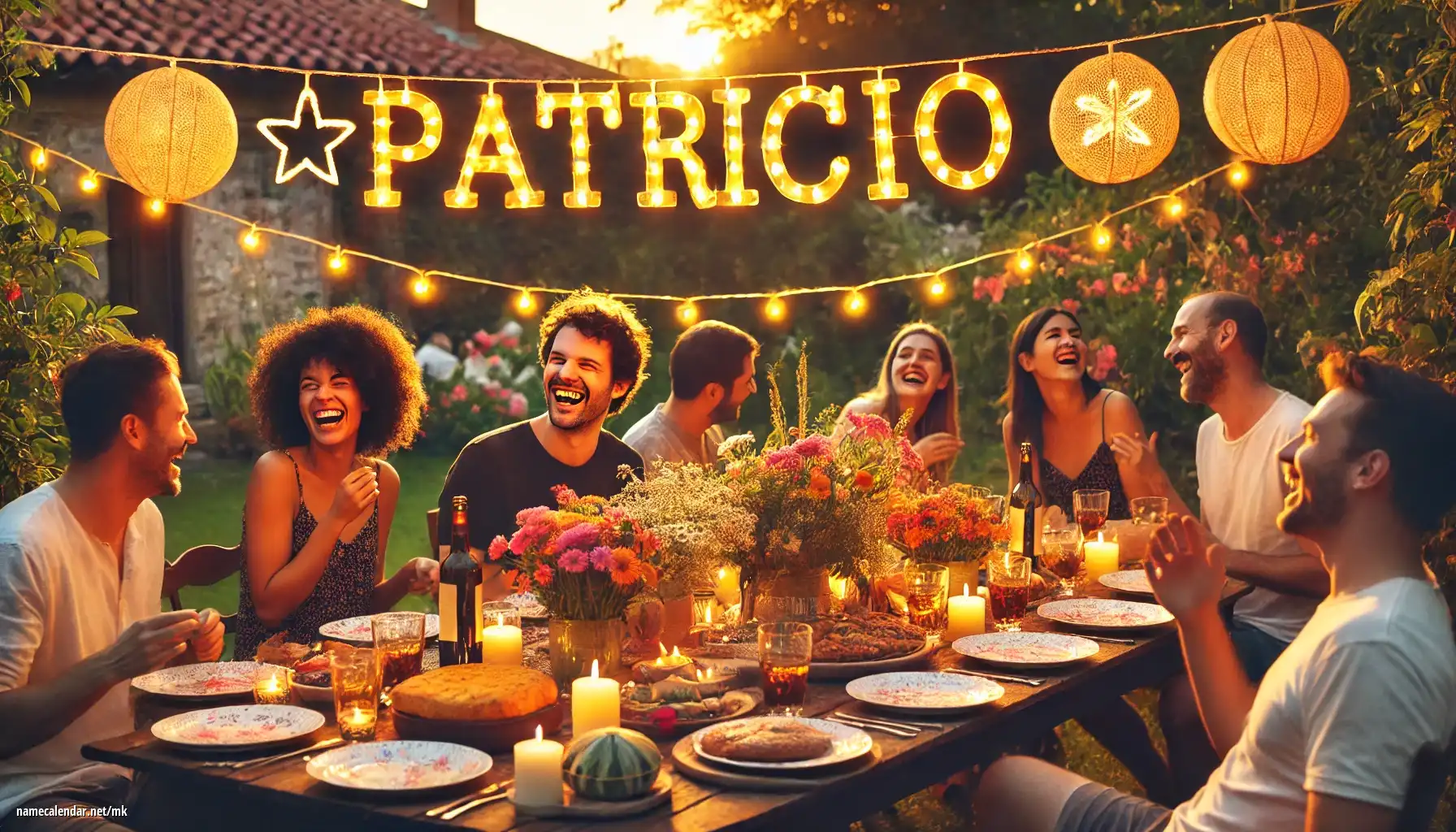 Прослава на именден и име - Patricio