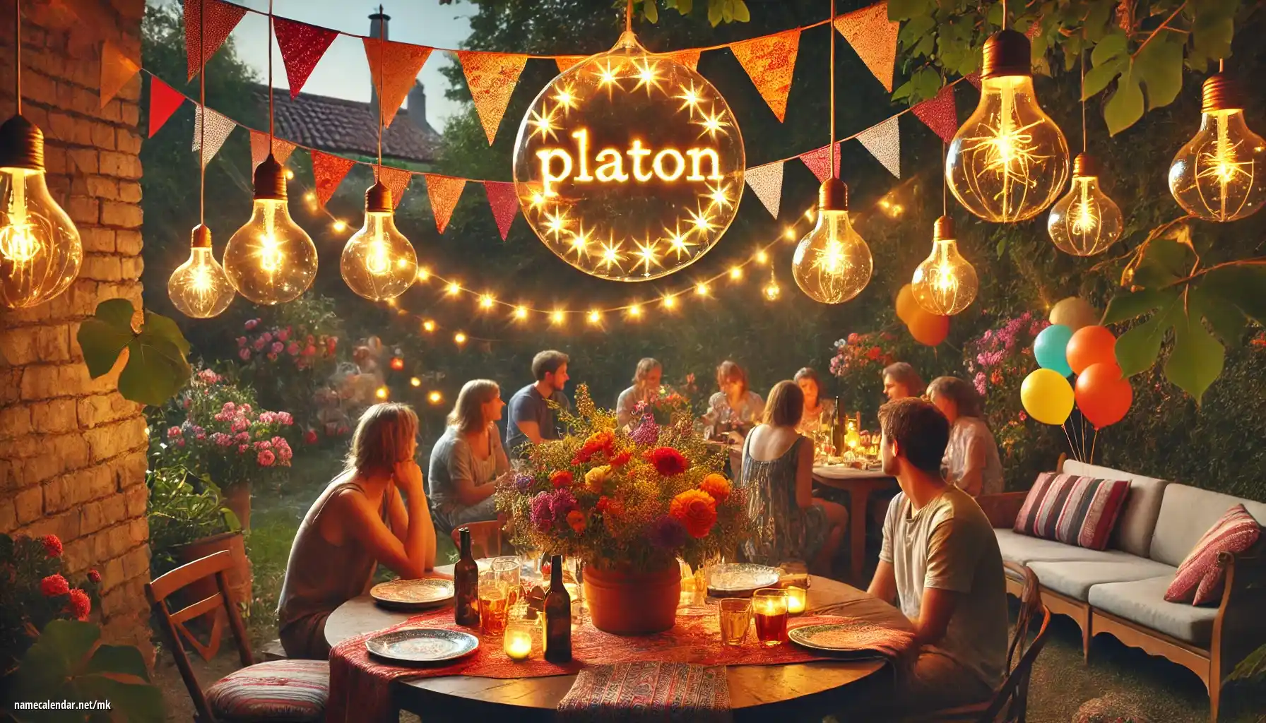 Прослава на именден и име - Platon